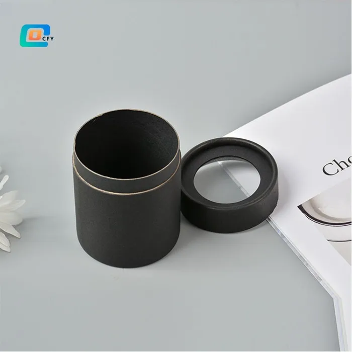 Transparent-view Paper Tube Packaging